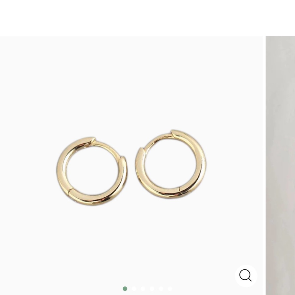 Huggie earrings